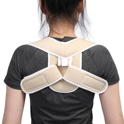 Adjustable Upper Back Shoulder Support Posture Corrector Adult Corset Spine Brace Back Belt, Size:S(Skin Color) - Corrector by PMC Jewellery | Online Shopping South Africa | PMC Jewellery