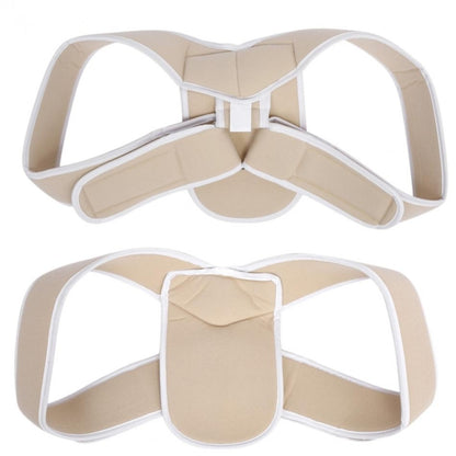 Adjustable Upper Back Shoulder Support Posture Corrector Adult Corset Spine Brace Back Belt, Size:M(Skin Color) - Corrector by PMC Jewellery | Online Shopping South Africa | PMC Jewellery