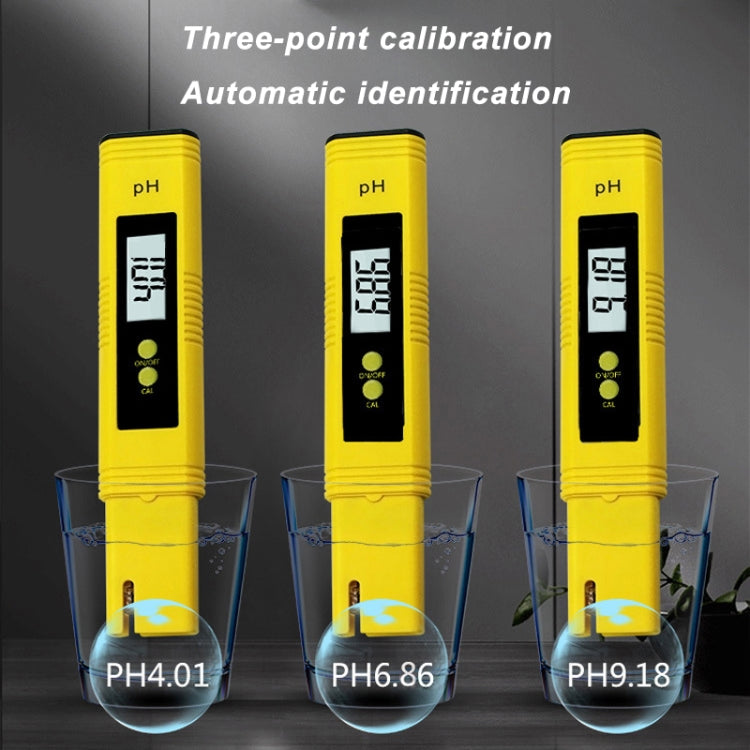 Portable High-precision PH Test Pen PH Acidity Meter PH Water Quality Detection Instrument(Blue) - PH & Moisture Meter by PMC TechLife | Online Shopping South Africa | PMC TechLife