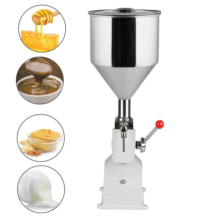 A03 Mini Stainless Steel  Pneumatic Filling Machine Cream Food Paste Dispensing Liquid Packaging Equipment - Cooking Tools by PMC Jewellery | Online Shopping South Africa | PMC Jewellery