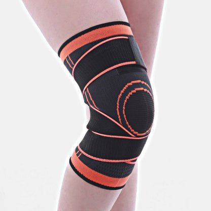 Fitness Running Cycling Bandage Knee Support Braces Elastic Nylon Sports Compression Pad Sleeve, Size:L(orange) - Sports Safety by PMC Jewellery | Online Shopping South Africa | PMC Jewellery