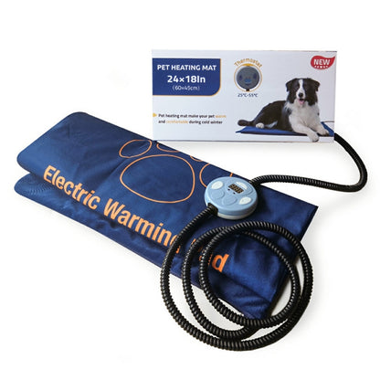 Pet Heating Pad Waterproof and Anti-Scratch Electric Blanket, Size: 60x45cm, Specification:  EU Plug - Pads by PMC Jewellery | Online Shopping South Africa | PMC Jewellery