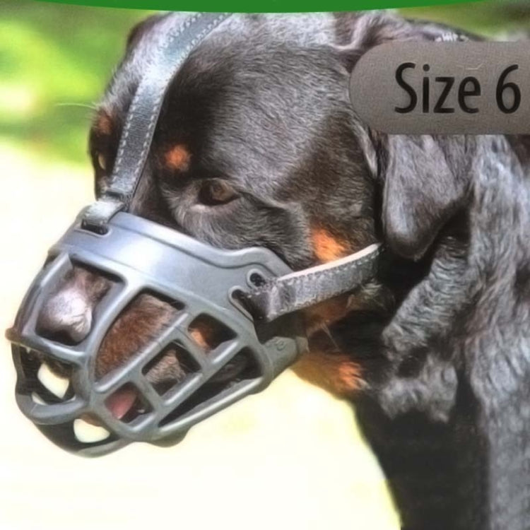 Mesh Breathable Silicone Anti-bite and Anti-call Pet Muzzle, Specification: Number 1(Black) - Mouth Cover by PMC Jewellery | Online Shopping South Africa | PMC Jewellery