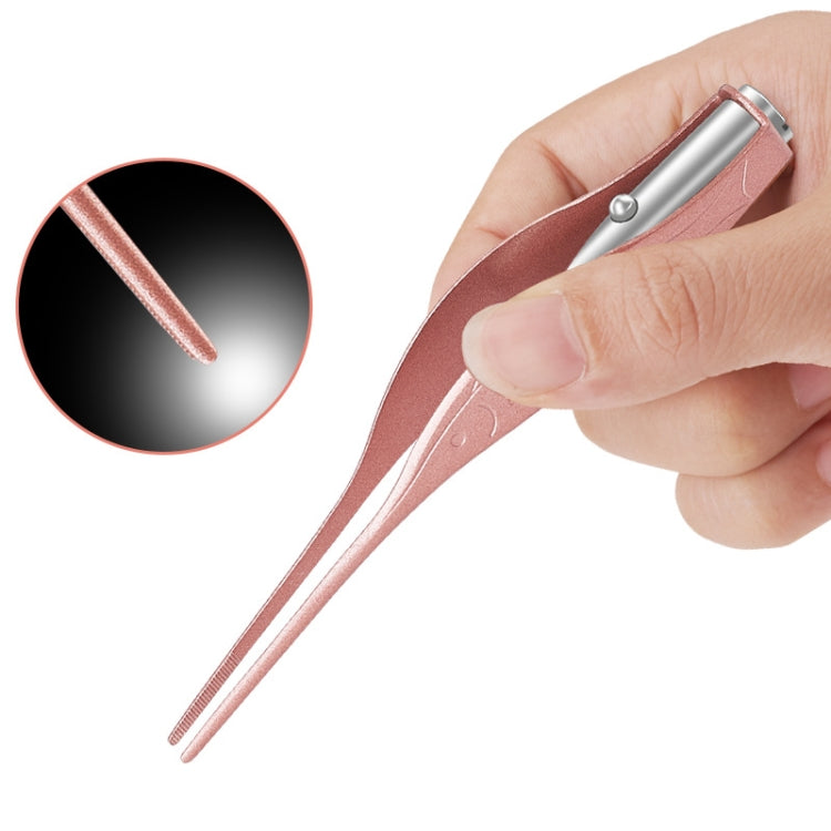 3 PCS Visible Light Ear Spoon Tool Tweezers(Random Color Delivery) - Ear Care Tools by PMC Jewellery | Online Shopping South Africa | PMC Jewellery