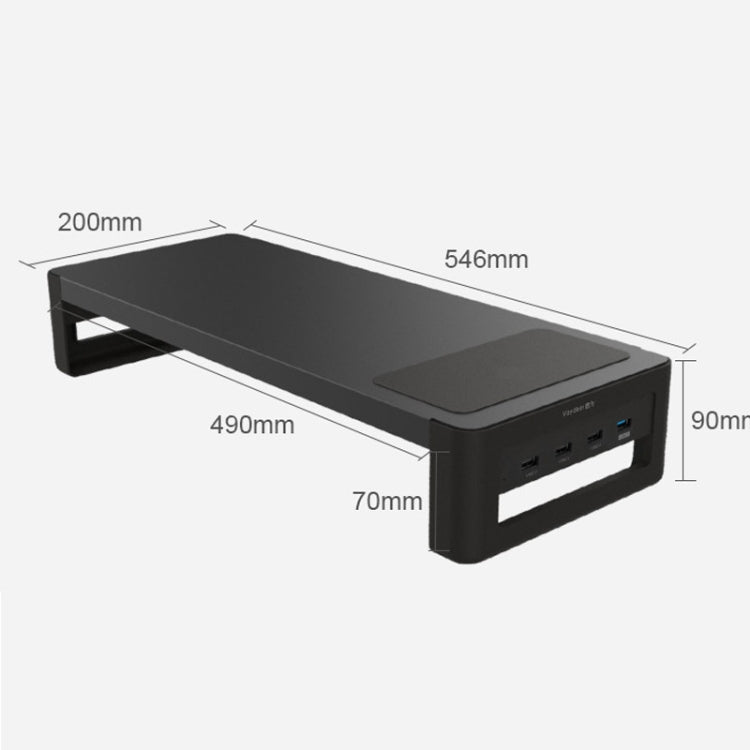 Vaydeer Computer Monitor Increased Desktop Screen Desktop Storage Base, Specification: Simple Configuration - free shipping - PMC TechLife - Order now!