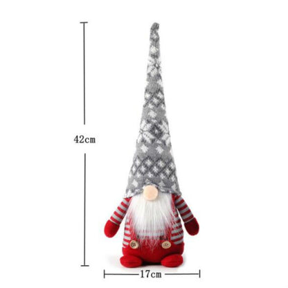 Christmas Decorations Faceless Elderly Dolls Forest Elderly Dolls Christmas Ornaments(Red Hat) - Dolls by PMC Jewellery | Online Shopping South Africa | PMC Jewellery