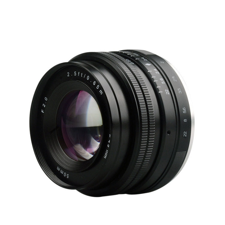 LIGHTDOW EF 50mm F2.0 USM Portrait Standard Focus Lens for Canon - Auxiliary Lens by LIGHTDOW | Online Shopping South Africa | PMC Jewellery | Buy Now Pay Later Mobicred