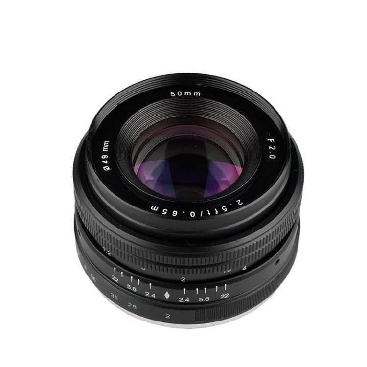 LIGHTDOW EF 50mm F2.0 USM Portrait Standard Focus Lens for Canon - Auxiliary Lens by LIGHTDOW | Online Shopping South Africa | PMC Jewellery | Buy Now Pay Later Mobicred