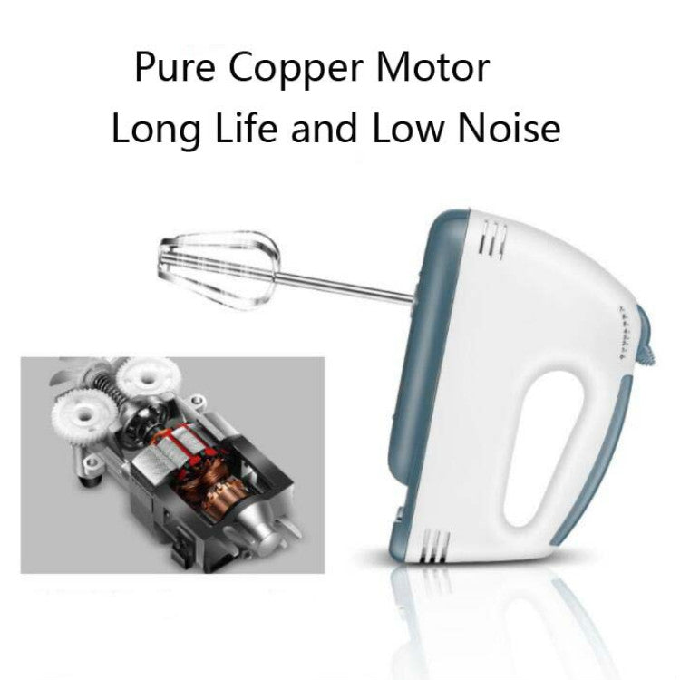 Whisk Electric Household Mini Whisk Baking Small Whipped Cream Machine, Specification:EU Plug+4 Stirring Rods - Stirrer & Squeezer by PMC TechLife | Online Shopping South Africa | PMC TechLife