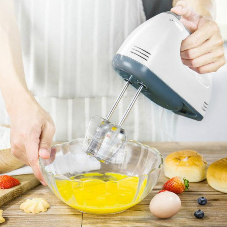 Whisk Electric Household Mini Whisk Baking Small Whipped Cream Machine, Specification:US Plug+4 Stirring Rods - Stirrer & Squeezer by PMC TechLife | Online Shopping South Africa | PMC TechLife
