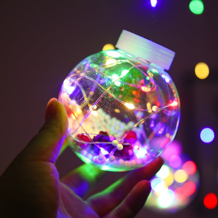 LED Copper Wire Curtain Light Wishing Ball Christmas Decoration String Lights, Random Style Delivery, Plug Type:EU Plug(Colorful Light) - Decoration Lamps by PMC Jewellery | Online Shopping South Africa | PMC Jewellery