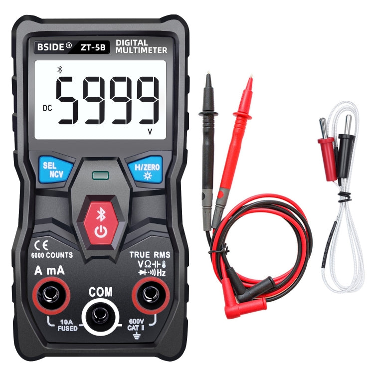 BSIDE ZT-5B Smart Bluetooth 6000 Words Automatic Range Digital Multimeter - free shipping - PMC TechLife - Order now!