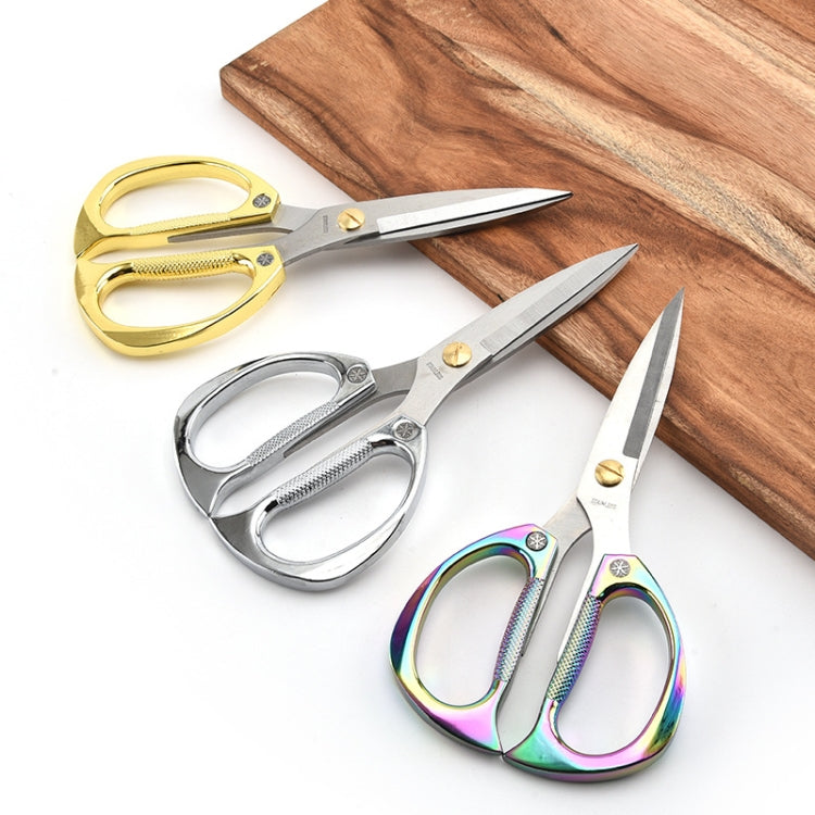 K82 Stainless Steel Alloy Scissors Multifunctional Household Powerful Diamond Scissors(Silver) - Burin &Cutting Knife by PMC TechLife | Online Shopping South Africa | PMC TechLife