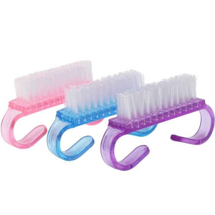10 PCS Cleaning Brush Tools Nail Art Care Manicure Pedicure Remove Dust Small Angle Clean Brushes(Blue) - Nail Art Equipment by PMC TechLife | Online Shopping South Africa | PMC TechLife