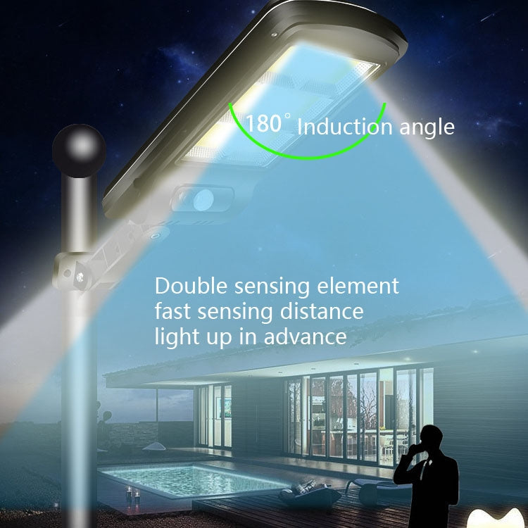 30W Solar Power Human Body Induction + Light Control Street Light Multi-Function Remote Control Outdoor Lighting 6COB with RC - LED Street Light by PMC TechLife | Online Shopping South Africa | PMC TechLife