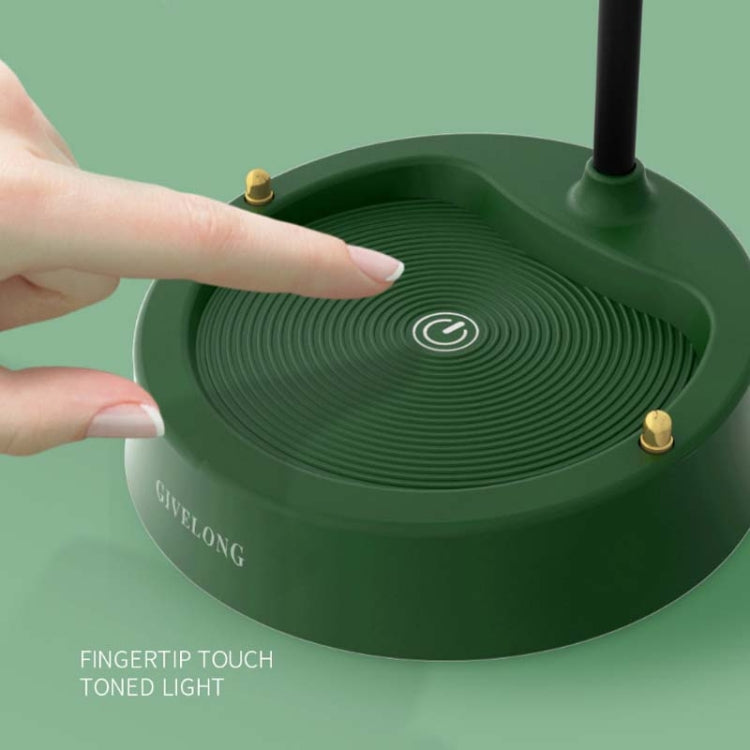 GIVELONG Forest Bird LED Touch Usb Table Lamp With Mobile Phone Holder Bedroom Bedside Night Light(GL363-2 Yellow) - free shipping - PMC TechLife - Order now!