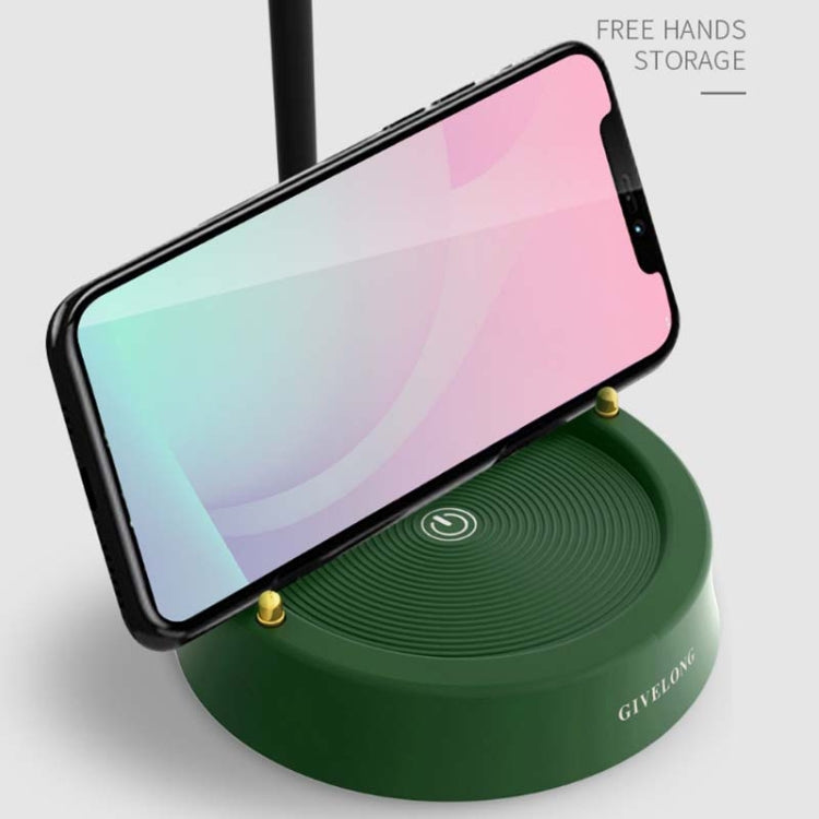 GIVELONG Forest Bird LED Touch Usb Table Lamp With Mobile Phone Holder Bedroom Bedside Night Light(GL363-2 Yellow) - free shipping - PMC TechLife - Order now!