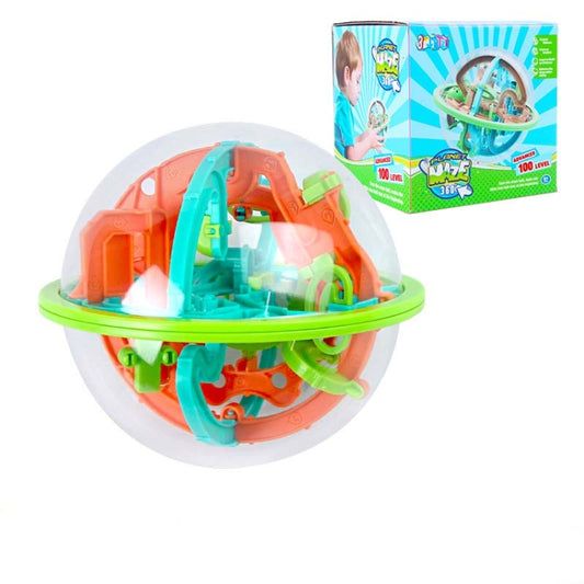 101217 100 Levels Intelligence Breakthrough Maze Ball Magic Ball Portable Children Toy - Math Toys by PMC Jewellery | Online Shopping South Africa | PMC Jewellery