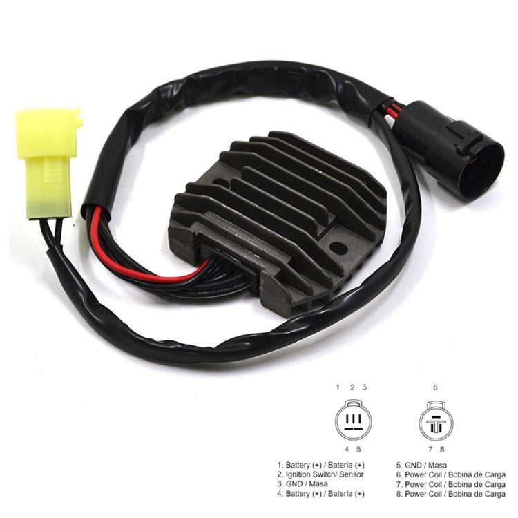 2005.8A Motorcycle Rectifier For Kawasaki Ninja ZX-6R ZX600 - Voltage Stabilizer by PMC Jewellery | Online Shopping South Africa | PMC Jewellery