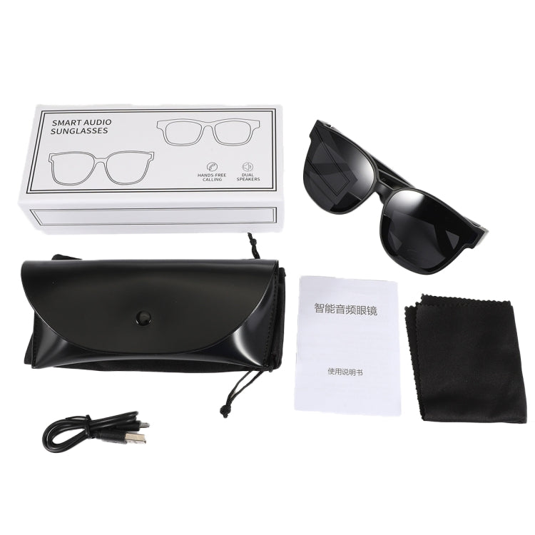 A13 Smart Audio Sunglasses Bluetooth Earphone(Dark Gray) - Bluetooth Earphone by PMC Jewellery | Online Shopping South Africa | PMC Jewellery