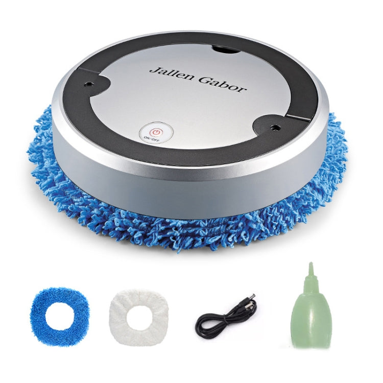 Jallen Gabor A8 Household Automatic Intelligent Sweeping Robot Wet & Dry Mopping Machine With Spray(Silver) - Robot Vacuum Cleaner by PMC Jewellery | Online Shopping South Africa | PMC Jewellery