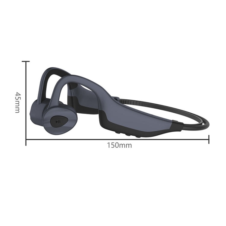 K7 Bone Conduction Bluetooth 5.0 Wireless Earphone Waterproof Headphones 16GB RAM(Black) - Bluetooth Earphone by PMC TechLife | Online Shopping South Africa | PMC TechLife