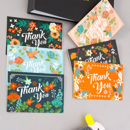 6pcs / Set Christmas Gift Greeting Card Holiday Greeting Message Card(Thank You Greeting Card) - Cards & Invitations by PMC Jewellery | Online Shopping South Africa | PMC Jewellery