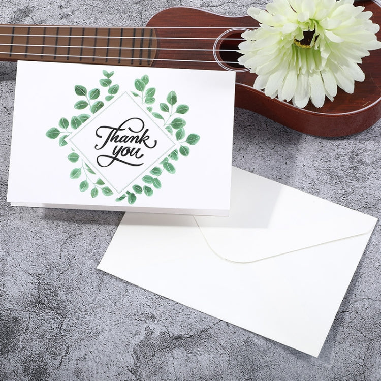 6pcs / Set Thank You Card Creative Half-Fold Greeting Card with Envelope - Envelopes by PMC TechLife | Online Shopping South Africa | PMC TechLife