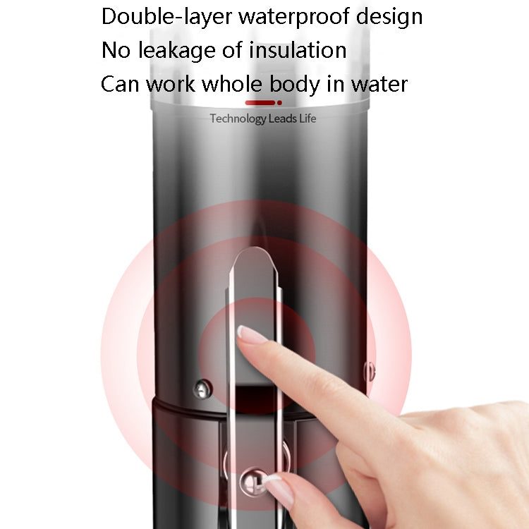 Electric Fish Scale Scraper Household Automatic Wireless Scraping Tool CN Plug Black Dual Battery - Cutter & Peeler by PMC TechLife | Online Shopping South Africa | PMC TechLife | Buy Now Pay Later Mobicred