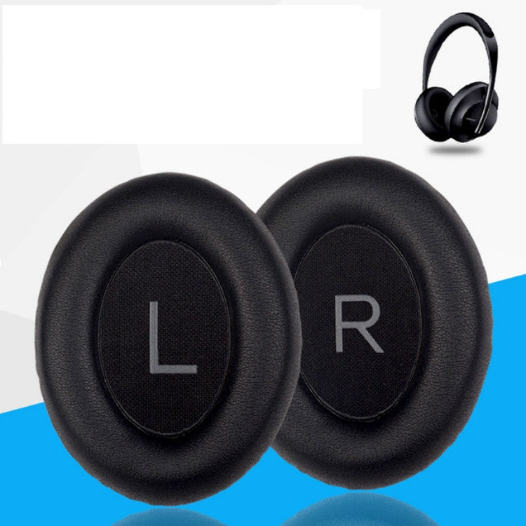 A Pair For BOSE NC700 Headset Earmuffs Headset Sponge Sleeve(Black Earphone Cover + Cushion) - Earmuff & Pad by PMC TechLife | Online Shopping South Africa | PMC TechLife