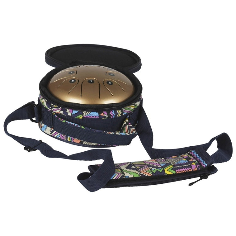 MEIBEITE 5.5-Inch C-Tune Sanskrit Drum Steel Tongue Empty  Worry-Free Drum(Blue) - Percussion Accessories by MEIBEITE | Online Shopping South Africa | PMC Jewellery | Buy Now Pay Later Mobicred