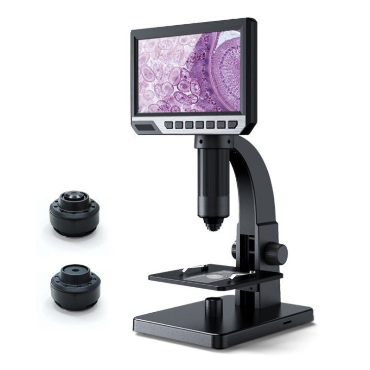 2000X 7 Inch Microbial Cell Observation Microscope Electronic Digital Magnifying Glass - Digital Microscope by PMC Jewellery | Online Shopping South Africa | PMC Jewellery | Buy Now Pay Later Mobicred