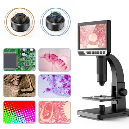 2000X 7 Inch Microbial Cell Observation Microscope Electronic Digital Magnifying Glass - Digital Microscope by PMC Jewellery | Online Shopping South Africa | PMC Jewellery | Buy Now Pay Later Mobicred