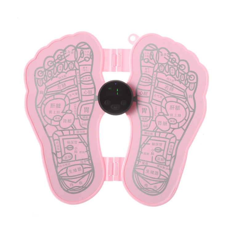 MLR-125 Mini Foot Massager Elderly Foot Foot Massager EMS Portable Pulse Home Foot Relaxing Massager, Shape: Pink (Battery) - Massage & Relaxation by PMC Jewellery | Online Shopping South Africa | PMC Jewellery