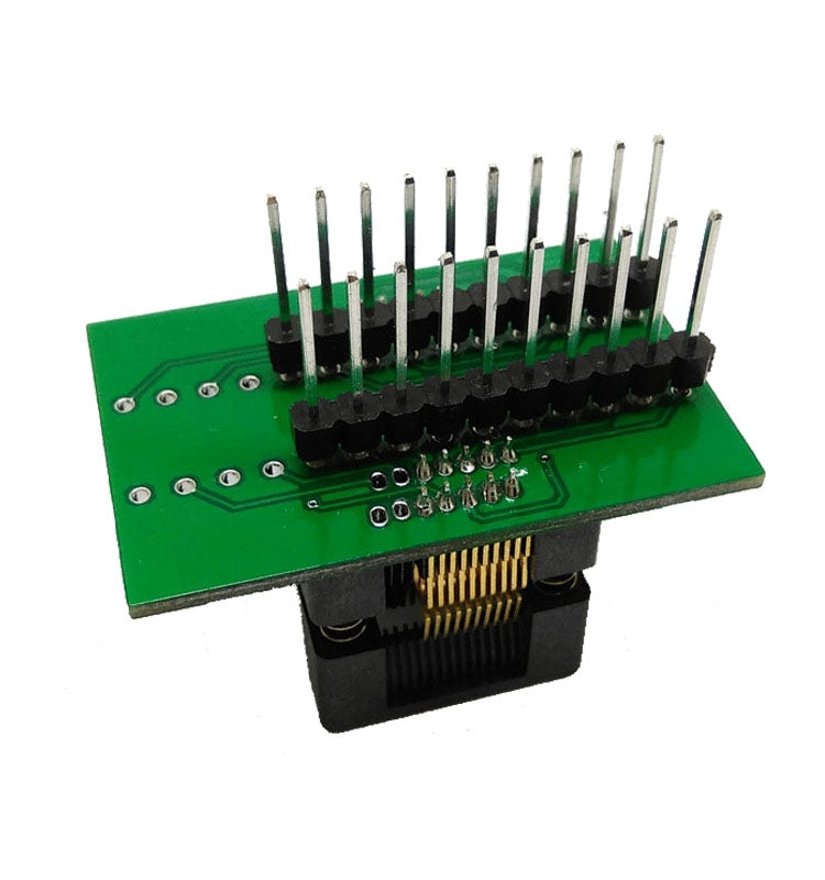 SSOP20 TSSOP20 OTS-28-0.65-01 Chip Gold-Plated Dual Contact Pin Adapter Socket - MCU Tools by PMC TechLife | Online Shopping South Africa | PMC TechLife