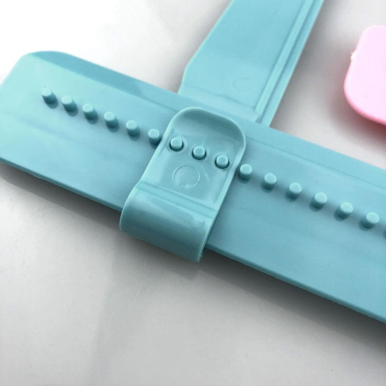 Adjustable DIY Cake Scraper Smoother Fondant Spatulas Cake Edge Smoother Cream(Blue) - Food Molds by SK SHINING CROWN | Online Shopping South Africa | PMC TechLife | Buy Now Pay Later Mobicred