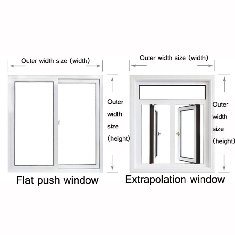 Window Windproof Warm Film Indoor Air Leakage Soundproof Double-Layer Insulation, Specification: 1.8x1.8M - Door & Window Films by PMC TechLife | Online Shopping South Africa | PMC TechLife