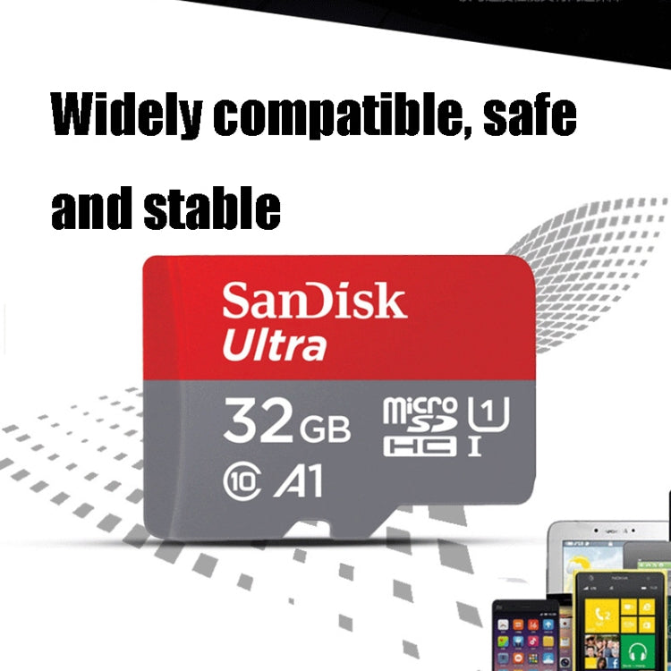 SanDisk A1 Monitoring Recorder SD Card High Speed Mobile Phone TF Card Memory Card, Capacity: 512GB-100M/S - Micro SD Card by SanDisk | Online Shopping South Africa | PMC Jewellery | Buy Now Pay Later Mobicred