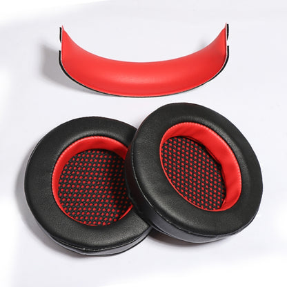 2 PCS Gaming Headset Case Headphone Beam For Edifier HECATE G4 Head Beam (Red) - Earmuff & Pad by PMC Jewellery | Online Shopping South Africa | PMC Jewellery