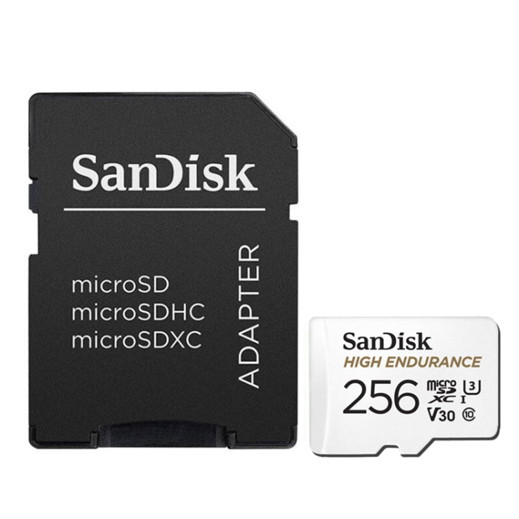 SanDisk U3 Driving Recorder Monitors High-Speed SD Card Mobile Phone TF Card Memory Card, Capacity: 256GB - Micro SD Card by SanDisk | Online Shopping South Africa | PMC Jewellery | Buy Now Pay Later Mobicred