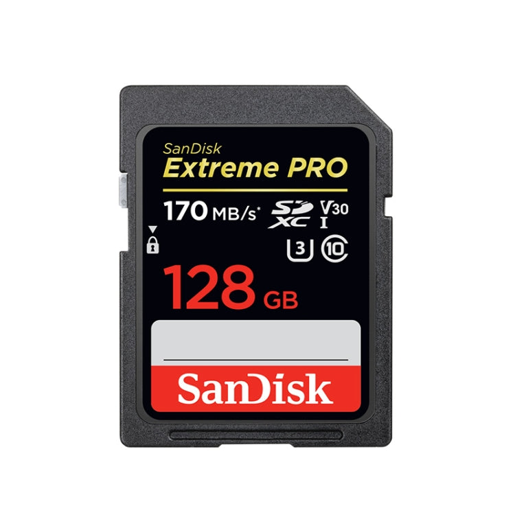 SanDisk Video Camera High Speed Memory Card SD Card, Colour: Black Card, Capacity: 128GB - SD Card by SanDisk | Online Shopping South Africa | PMC Jewellery | Buy Now Pay Later Mobicred