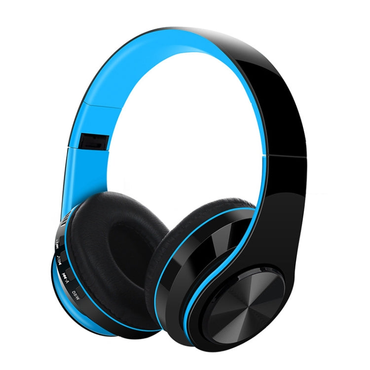 FG-69 Bluetooth Wireless Headset Subwoofer Mobile Computer Headset(Blue) - Headset & Headphone by PMC TechLife | Online Shopping South Africa | PMC TechLife