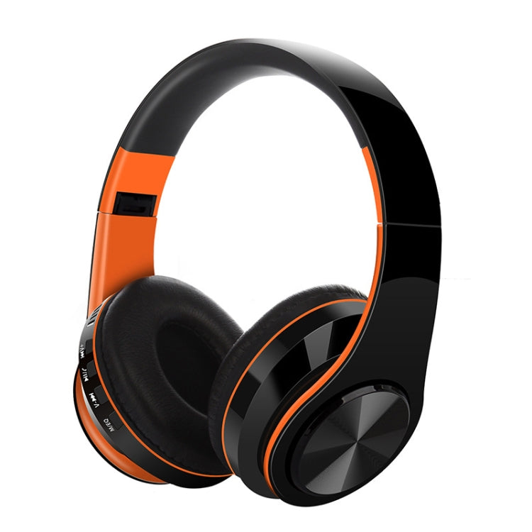 FG-69 Bluetooth Wireless Headset Subwoofer Mobile Computer Headset(Orange) - Headset & Headphone by PMC TechLife | Online Shopping South Africa | PMC TechLife
