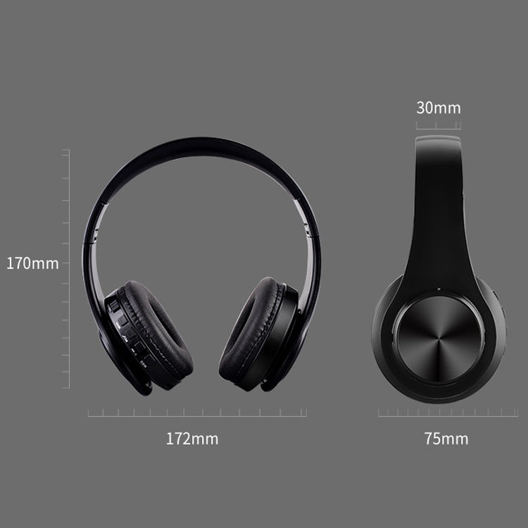 FG-69 Bluetooth Wireless Headset Subwoofer Mobile Computer Headset(Black) - Headset & Headphone by PMC TechLife | Online Shopping South Africa | PMC TechLife