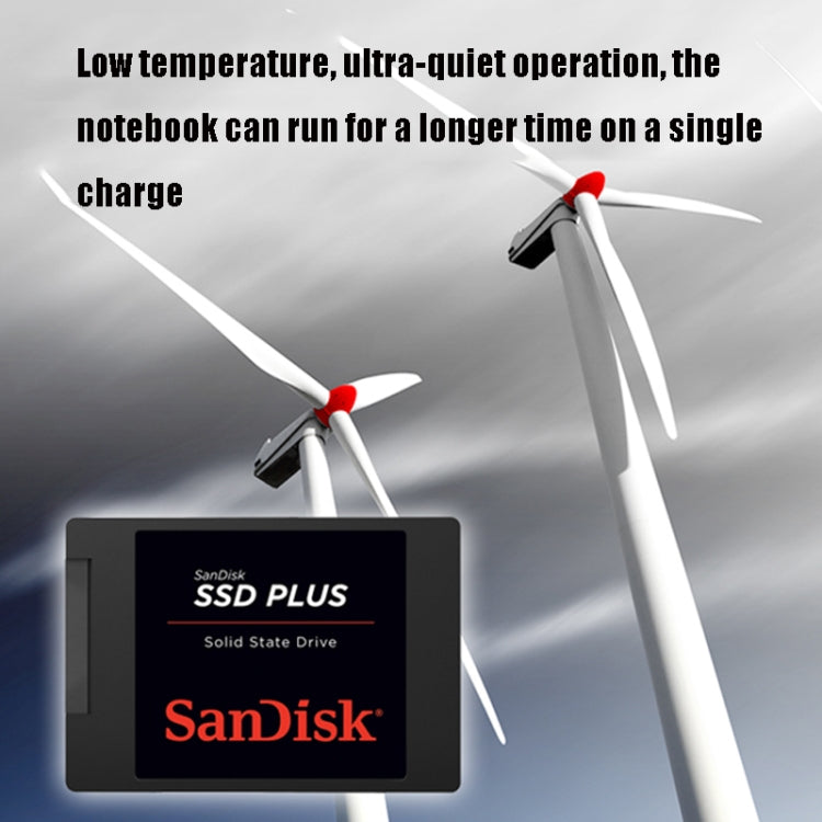 SanDisk SDSSDA 2.5 inch Notebook SATA3 Desktop Computer Solid State Drive, Capacity: 480GB - External Solid State Drives by SanDisk | Online Shopping South Africa | PMC Jewellery | Buy Now Pay Later Mobicred