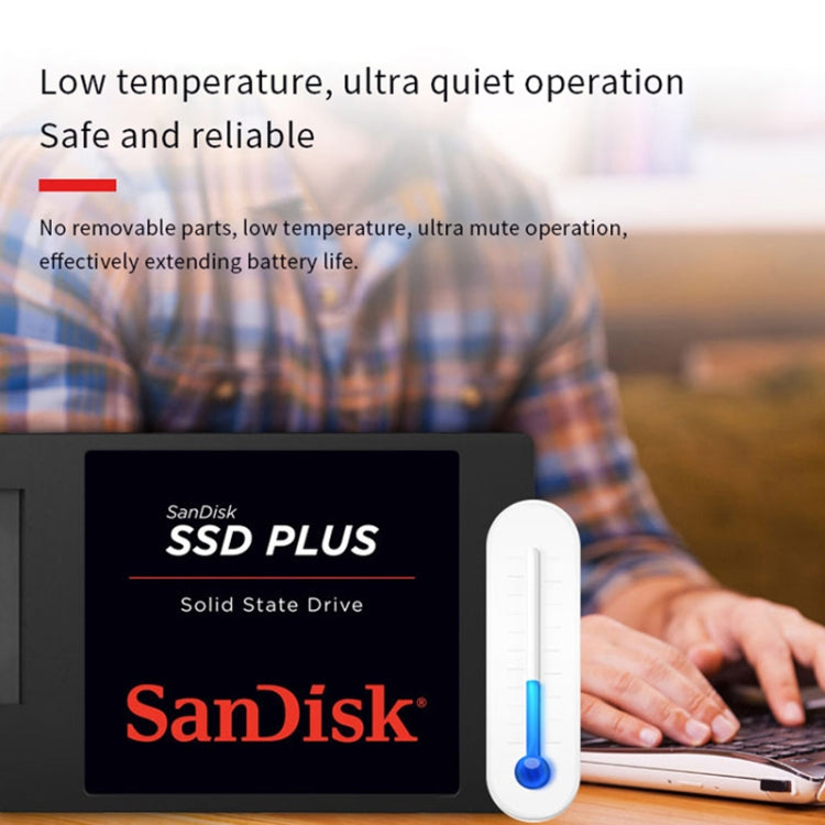 SanDisk SDSSDA 2.5 inch Notebook SATA3 Desktop Computer Solid State Drive, Capacity: 480GB - External Solid State Drives by SanDisk | Online Shopping South Africa | PMC Jewellery | Buy Now Pay Later Mobicred