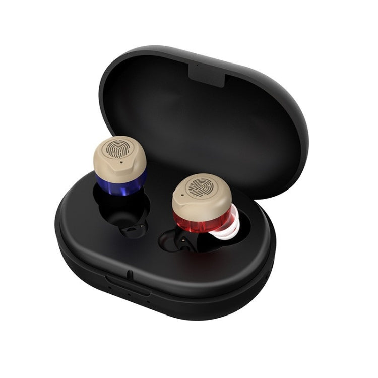 GM-305 Binaural Magnetic Rechargeable Hearing Aid Wireless Elderly Voice Amplifier(Black Red Blue) - Hearing Aids by PMC TechLife | Online Shopping South Africa | PMC TechLife | Buy Now Pay Later Mobicred