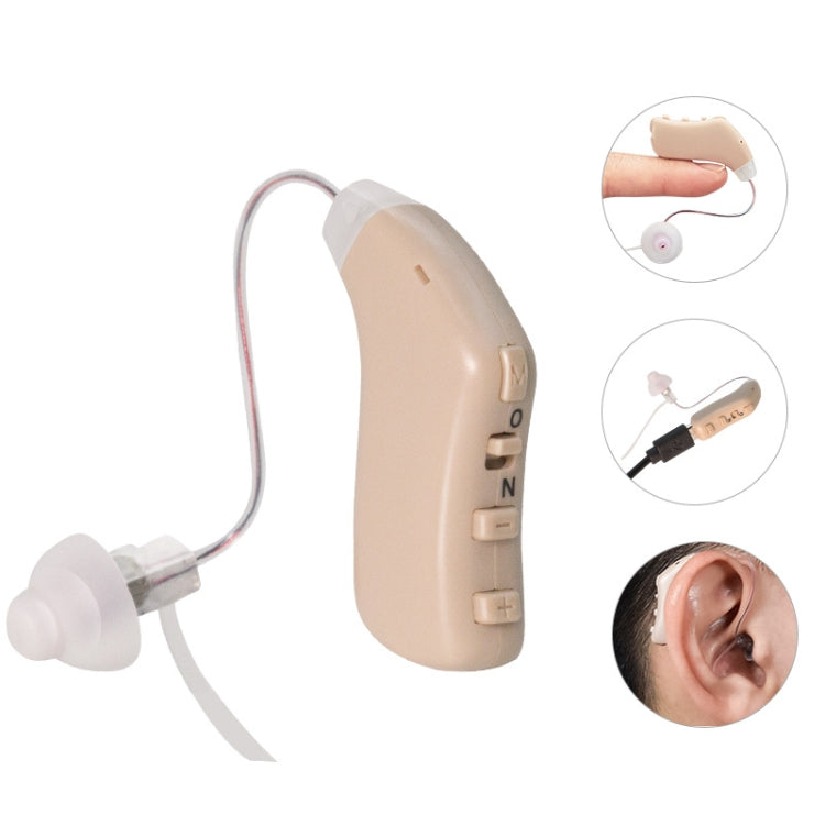 G28 Old Man Hearing Aid Sound Amplifier Sound Collector, Style: Right Ear(Skin Color) - Hearing Aids by PMC Jewellery | Online Shopping South Africa | PMC Jewellery