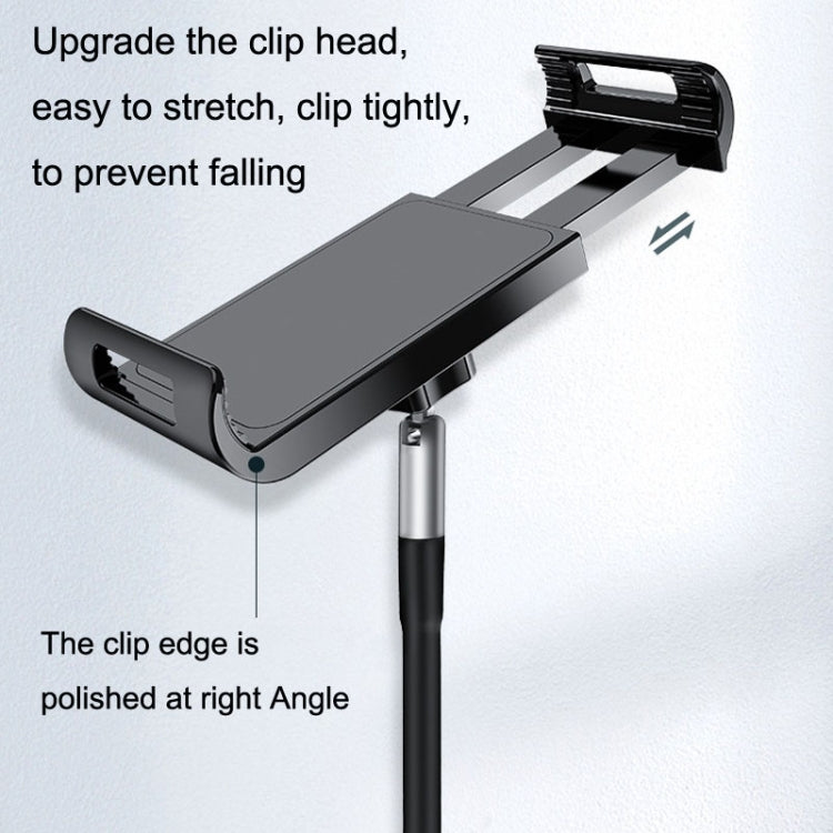 SSKY L6 Bedside Sofa Live Landing Phone Tablet Computer Bracket, Style: Base Heavy Telescopic Version (Black) - Lazy Bracket by SSKY | Online Shopping South Africa | PMC Jewellery