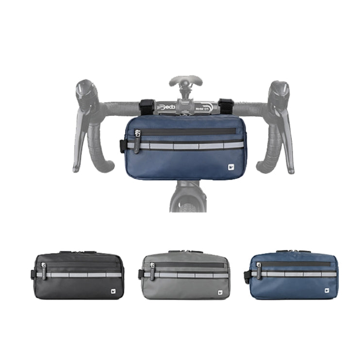 Rhinowalk X20990 Multi-Function Bicycle Front Bag(Blue) - Bicycle Bags by Rhinowalk | Online Shopping South Africa | PMC Jewellery | Buy Now Pay Later Mobicred